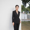 IWY/优雅黑色西装套装女气质女神范主持人上镜装职业售楼部工作服通勤 C14214+P34214 商品缩略图1