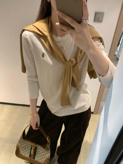 代工官网同步拉夫经典款有机棉长袖打底 商品图8