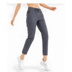 跃牌（呗咪纷纷系列）新品宽松运动裤七分裤女卫裤速干跑步健身裤YDK11