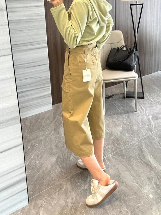 【高品质私服】【IC棉弹细斜纹阔腿裤】面料舒适妥帖，适应多种身型G0745-CC【无标出货 介意慎拍】 商品图3