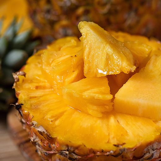 海南芒果凤梨 | 自然熟黄金甜度 爆汁无渣果肉厚实 海南核心产区直供 兼具芒果的细腻香甜与凤梨的清新爽口 商品图2