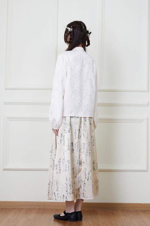 ANSUABEL 新中式国风提花衬衣马面裙套装 20143 商品图3