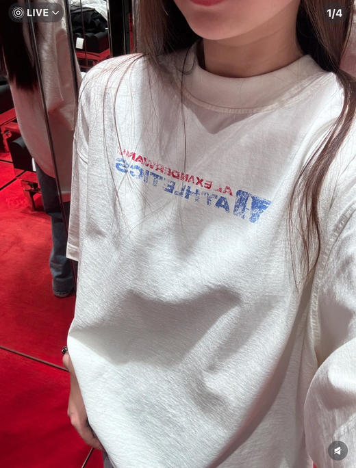 亚历山大王T恤白小t 商品图3