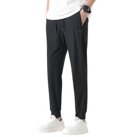 甄选 | jeep夏季新款男女刺绣LOGO冰丝长裤5888