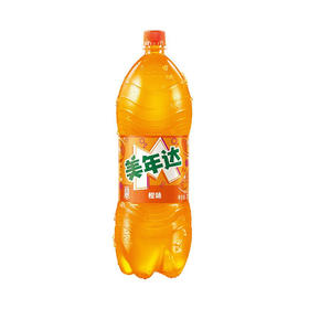 美年达橙味果味型汽水 2L