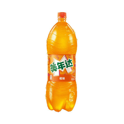 美年达橙味果味型汽水 2L 商品图0