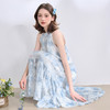 【海盐度假风】重工流苏晕染挂脖连衣裙女春夏宽松长裙V0050628 商品缩略图2