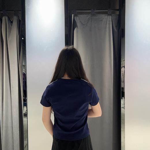 MZ圆领美式短袖T恤（白蓝）夏季 952010210321 商品图1