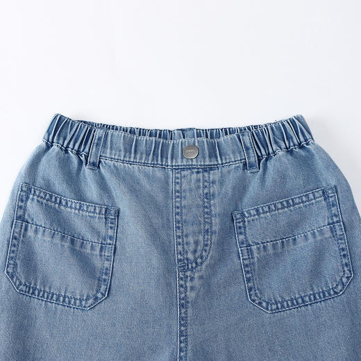 女童全腰牛仔单裤夏季新款安奈儿童装实体店同款AG526670 商品图4