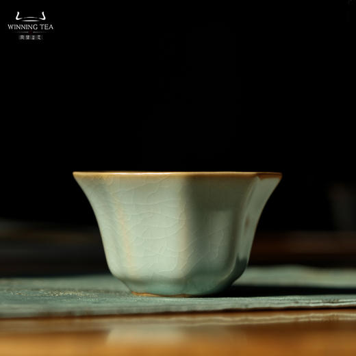 问鼎汝瓷天青乙巳八方杯 商品图0
