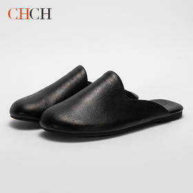 CHCH祈祈羊皮居家休闲拖鞋真皮女式拖鞋CO1B3031