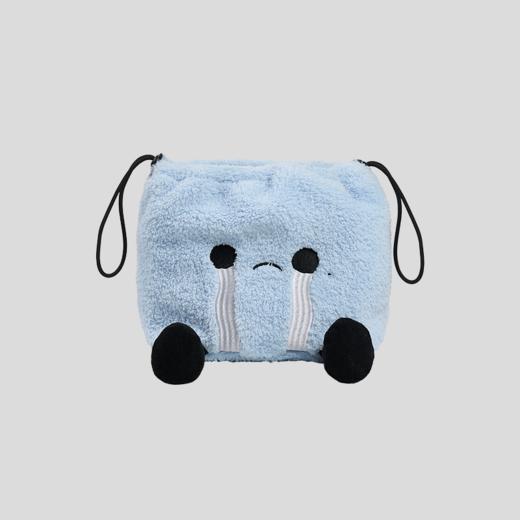GOODBAI GOODEES 表情刺绣毛绒收纳包 商品图3