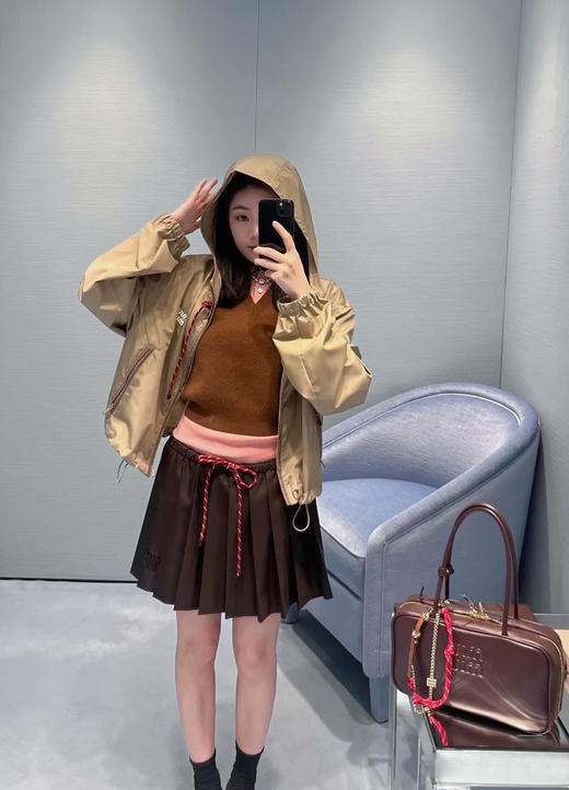 【高品质私服】【MU女士科技织物夹克外套】版型不挑身材，面料轻盈舒适透气N1264-CC【无标出货 介意慎拍】 商品图6