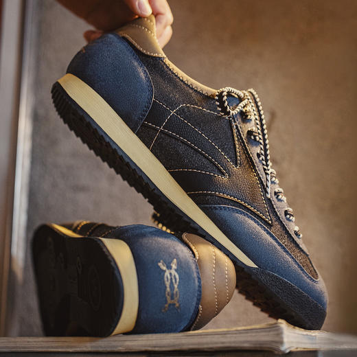 马登2025新款复古阿甘德训鞋男夏季透气休闲运动慢跑鞋百搭潮鞋子 商品图0