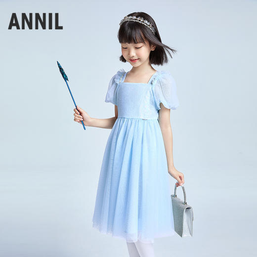 女童短袖礼裙夏季新款安奈儿童装实体店同款AG523667 商品图1