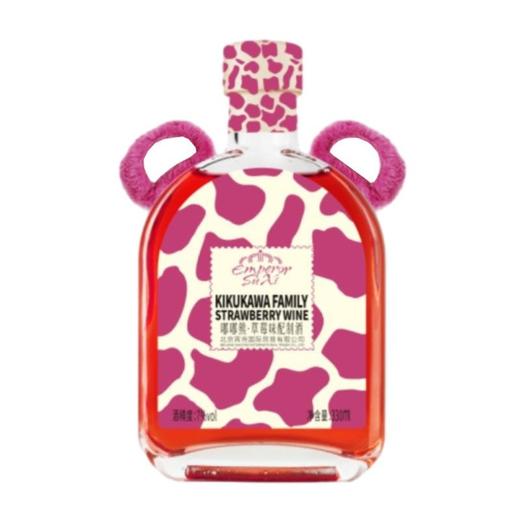 苏茜皇 7度嘟嘟熊草莓味配制酒 330ml/瓶 商品图0