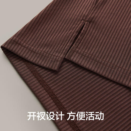 【清仓捡漏】【免穿文胸】【M-2XL】【有棵树】女士春夏清爽冰丝垂感坑条家居服套装 商品图10