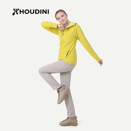 HOUDINI胡丁尼 Aero Houdi 航天户外女运动连帽抓绒衣外套 830037 商品图2