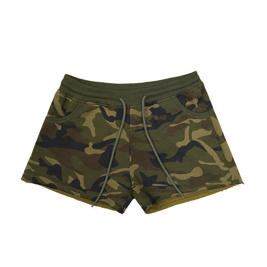 FDR官方店 美式辣妹迷彩针织短裤女夏季超短热裤 商品图4