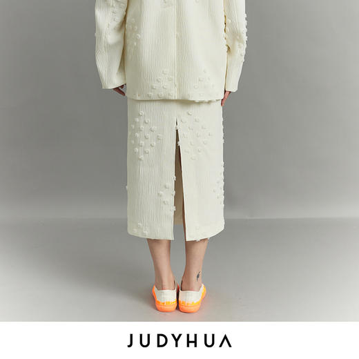 JUDYHUA 寂静系列后开衩半裙 商品图2