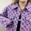Z 翻领满印渐变双口袋短衬衫（紫）春季251010620321 商品缩略图3