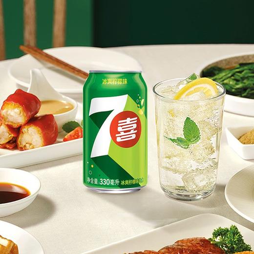 七喜柠檬味汽水 330ml*1听/6听 商品图2