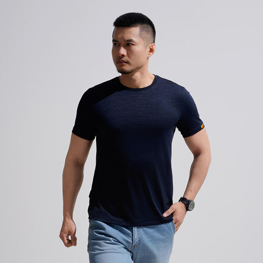 二代龙牙秘之匿形COOLMAX提花圆领短袖T恤 商品图1