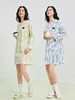 【100%棉 内置胸垫】【M-2XL】【有棵树】女士长袖纯棉卡通睡裙 商品缩略图6