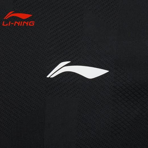 李宁健身系列男子排湿速干短袖T恤ATSV075 商品图3
