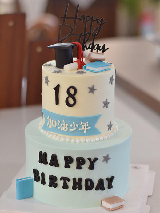 加油少年·成人礼 - 生日蛋糕 商品图0