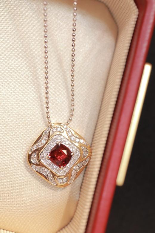 1.03ct刻面红宝石吊坠 商品图1