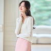 CC-22-2613夏天轻薄款针织冰丝开衫女2025春夏长袖外搭短款空调罩衫披肩上衣 商品缩略图0