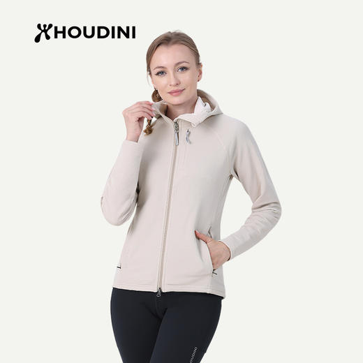 HOUDINI胡丁尼 Aero Houdi 航天户外女运动连帽抓绒衣外套 830037 商品图5