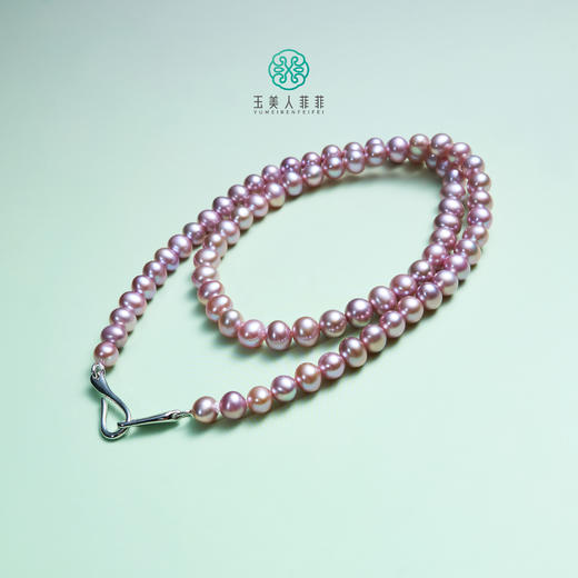 S925珍珠项链约6mm 商品图0