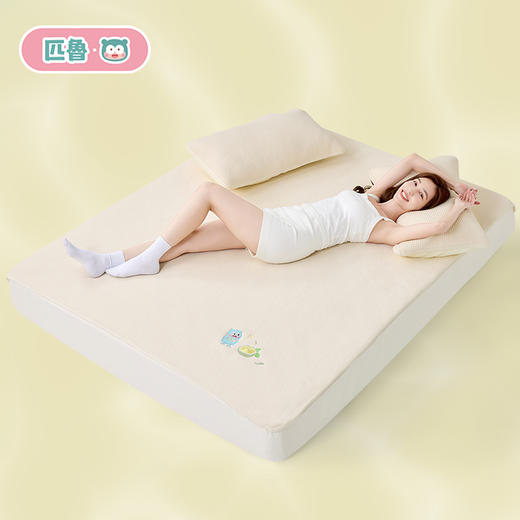 匹鲁5D冷凝凉感刺绣床笠、母婴级a类国家标准、婴儿也能安心使用，凉感透气快速散热！ 商品图7