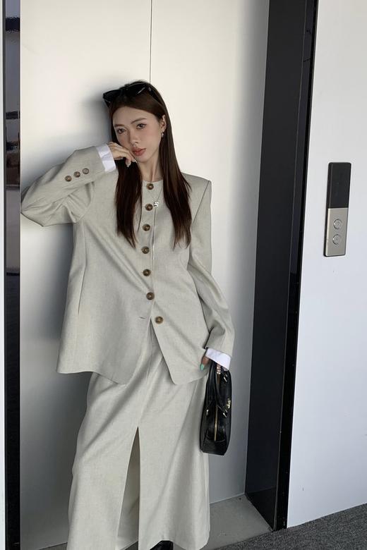Le Malene 通勤西装外套半裙套装 20172 商品图0