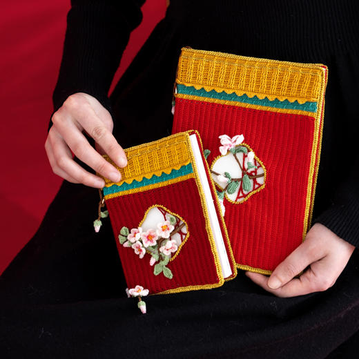 苏苏姐家花窗书衣手工DIY手编钩针毛线团蕾丝线自制材料包 商品图2