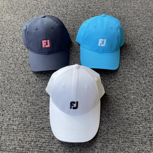 正品FJ 春夏款高尔夫帽，快干透气，头围可调。三个色各几顶。 商品图0