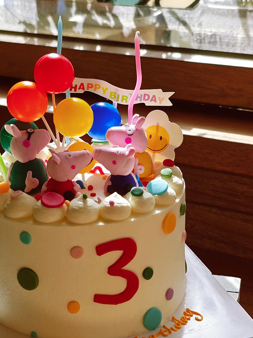 佩奇一家 - 千层生日蛋糕 商品图3