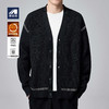 墨麦客男装撞色虚线针织开衫男士2025春秋季新款V领休闲外套男潮 商品缩略图1