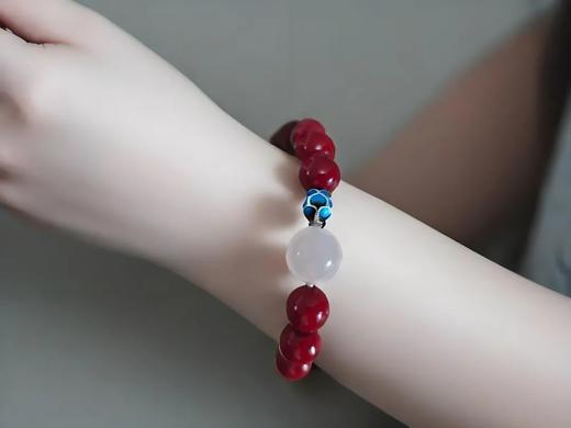 [心悦莲开][莲语禅心]朱砂系列手串 商品图5
