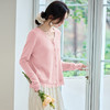 CC-22-2619短款漂亮外套女2025新款薄款蕾丝花边防晒冰丝针织开衫薄款空调衫 商品缩略图1