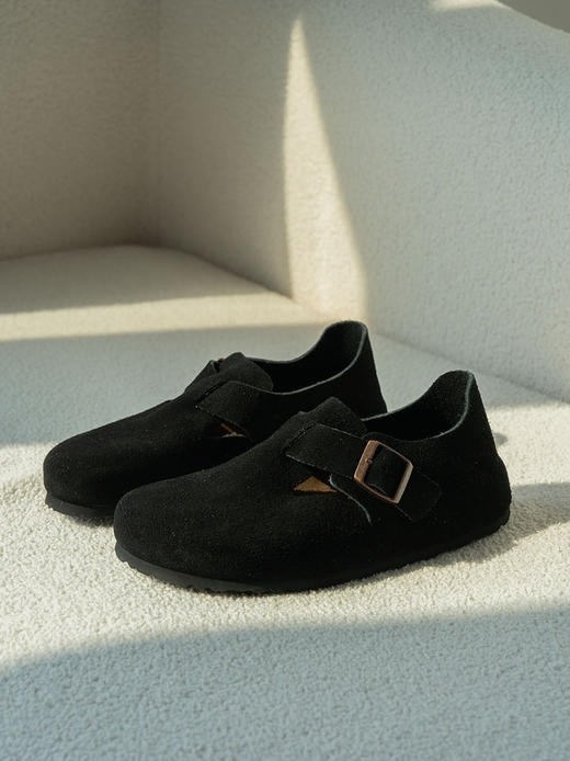 高端货❗明星高圆圆同款❗SaCha马卡龙色系勃肯鞋合集✅高档牛皮鞋面，单层厚度2.5-2.8mm ✅橡胶软木颗粒脚床，柔软轻盈 ✅EVA高密度发泡大底，防滑耐磨 商品图8