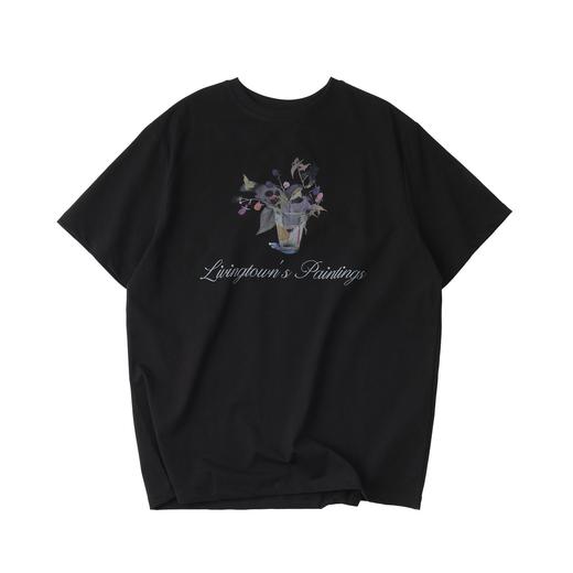 LIVINGTOWN/ LT花瓶做旧T恤 商品图0