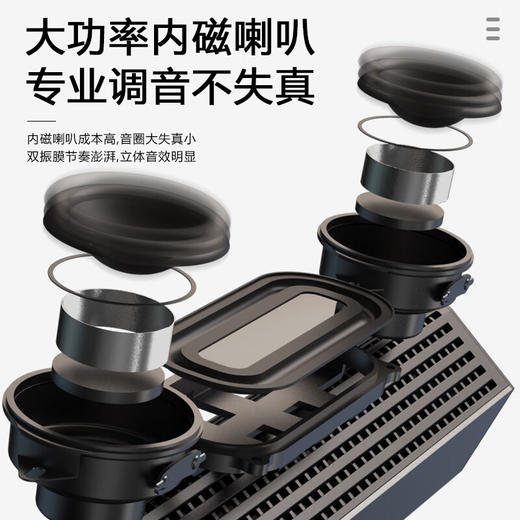 飞利浦桌面蓝牙音响SPA510X 商品图2