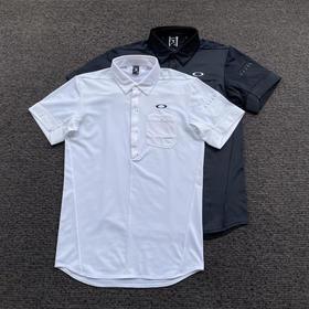 正品日单奥克利男款高尔夫体恤，快干透气，只有深蓝色M L 白色M 各几件。
M 胸围 96，L 胸围102