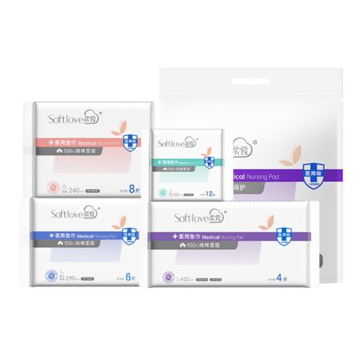 【械字号医用卫生巾】柔爱医护级垫巾A级婴肌棉姨妈巾干爽瞬吸★ 商品图0