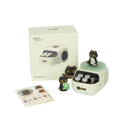 大英博物馆 巴斯特系列 萌猫复古仿黑胶蓝牙音响套装 发福 商品图5