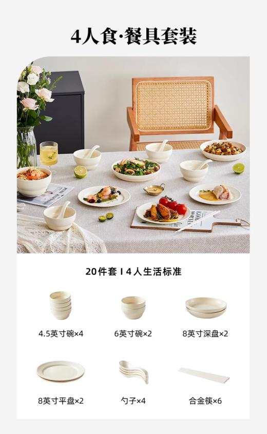玉螺系列餐具套装 商品图7
