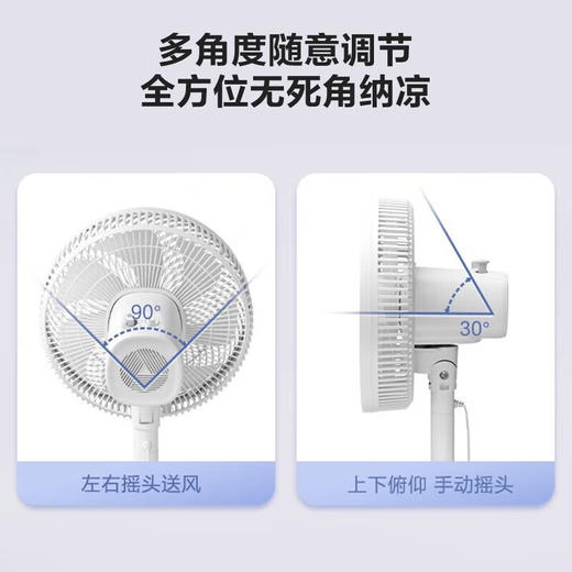 艾美特机械落地扇FS30143 商品图3